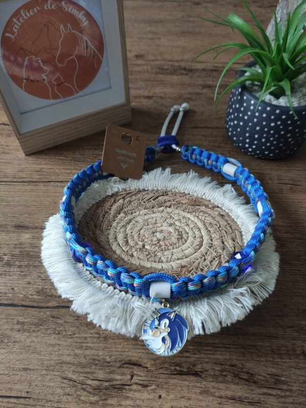 Collier anti-tiques Sonic