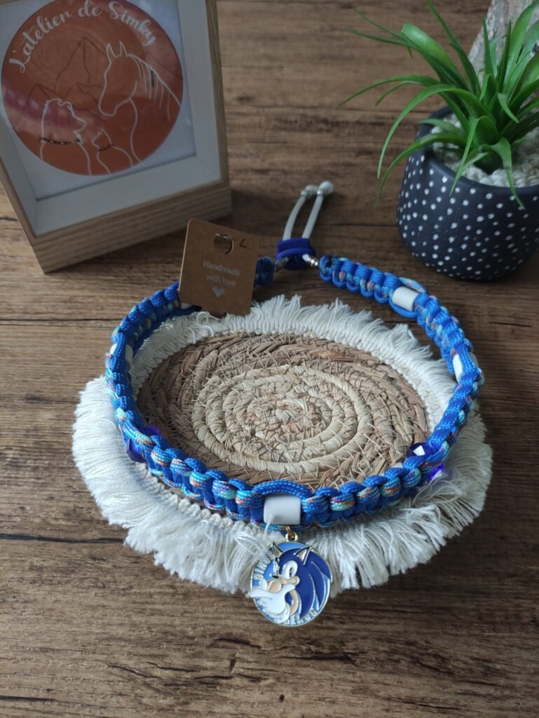 Collier anti-tiques Sonic