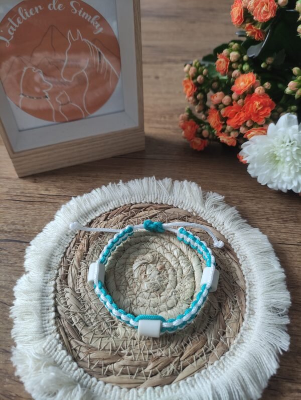 Bracelet anti-tiques Azur