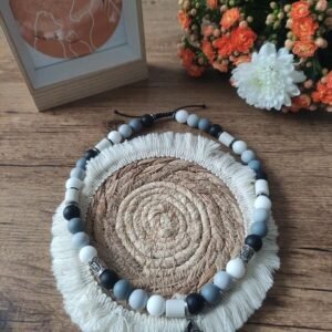 Collier anti-tiques Loup - L