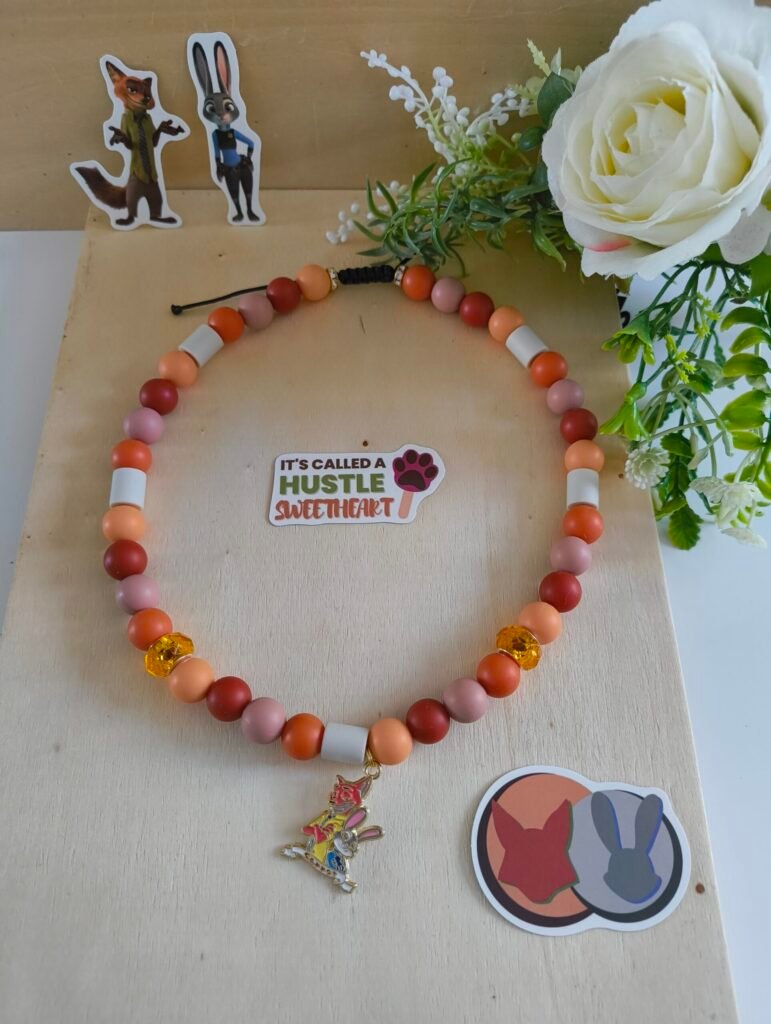 🦊🐰 Collier anti-tiques Zootopie