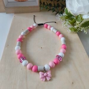 🎀 Collier anti-tiques Rose