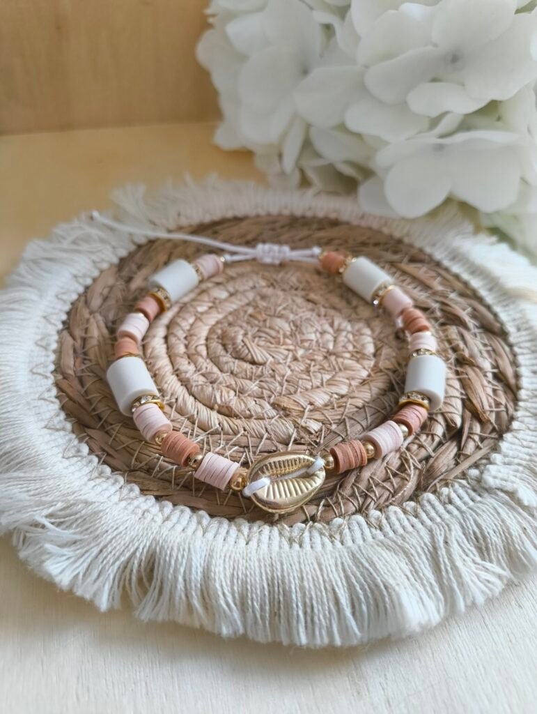 Bracelet de cheville - Sable Rosé
